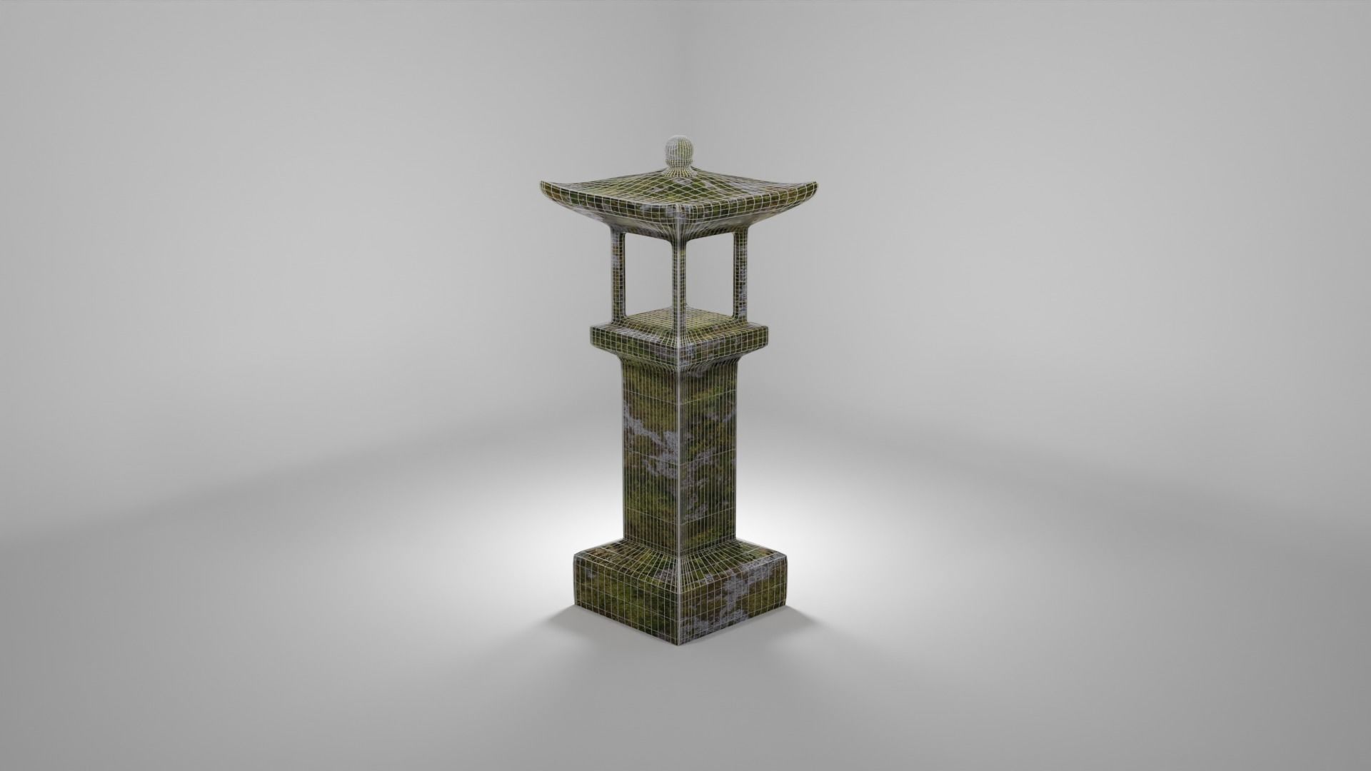 Asian Shrine Free 3D model_1