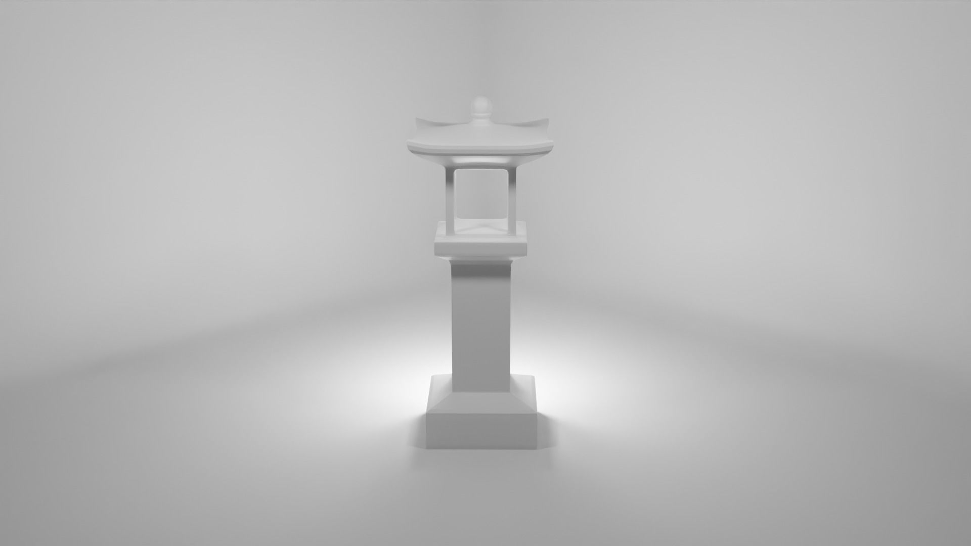 Asian Shrine Free 3D model_5