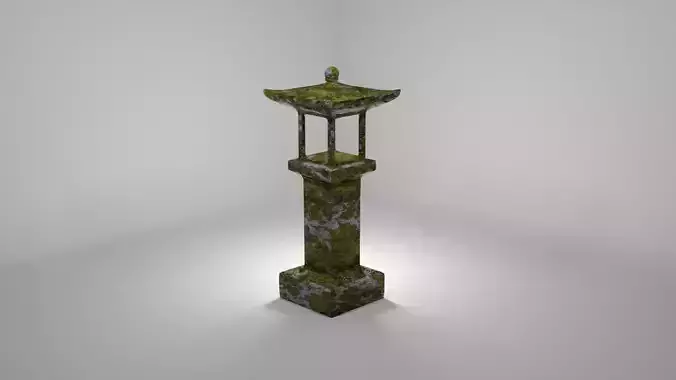 Asian Shrine Free 3D model