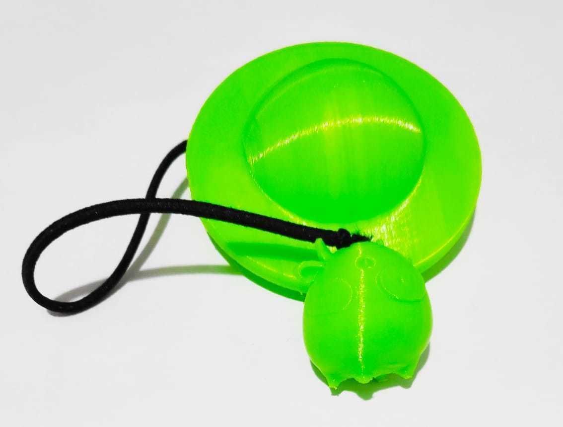 UFO bookmark 3D print model_6