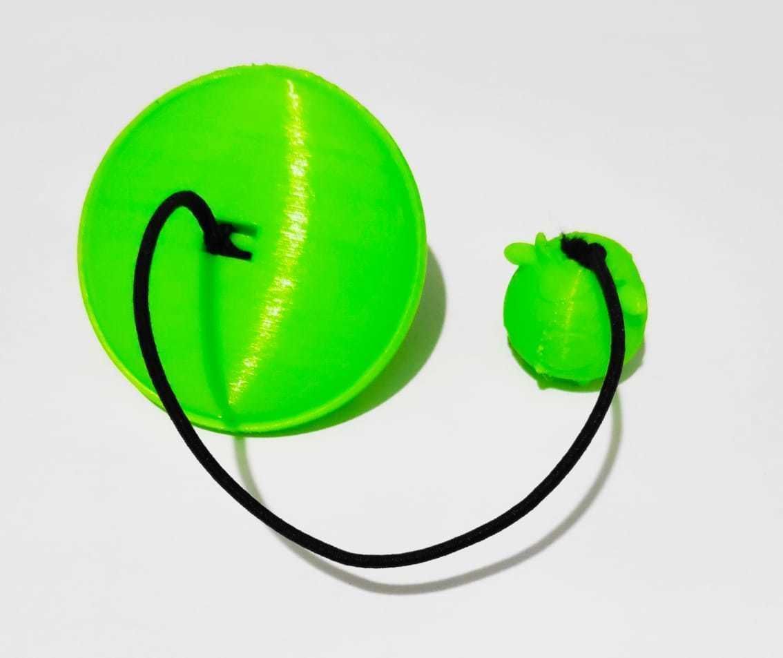 UFO bookmark 3D print model_5