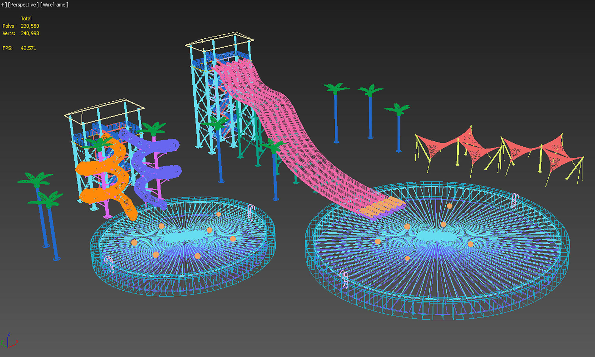 Water Slides 3D model_17