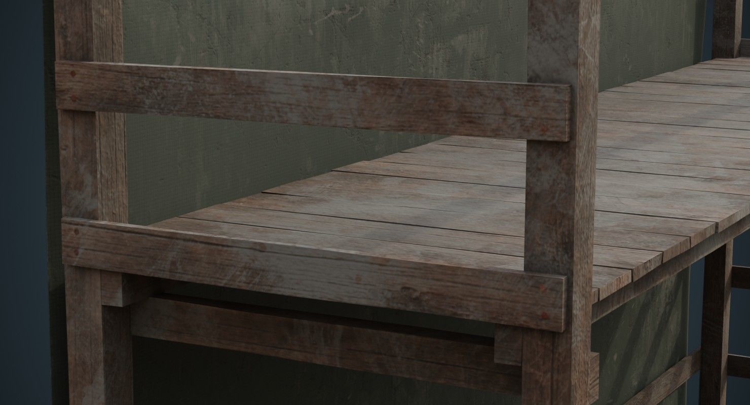 Scaffold 3B Low-poly 3D model_6