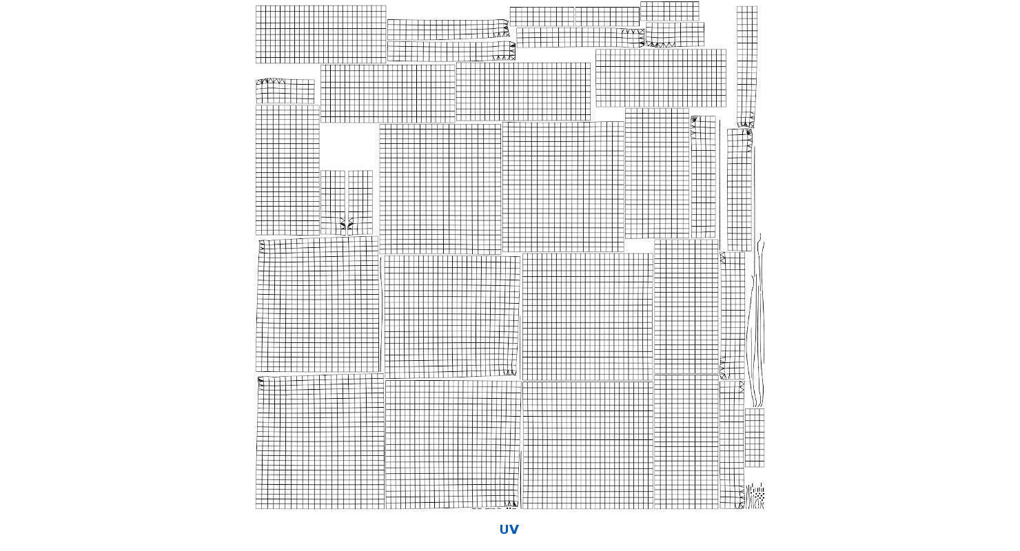 Scaffold 3B Low-poly 3D model_11