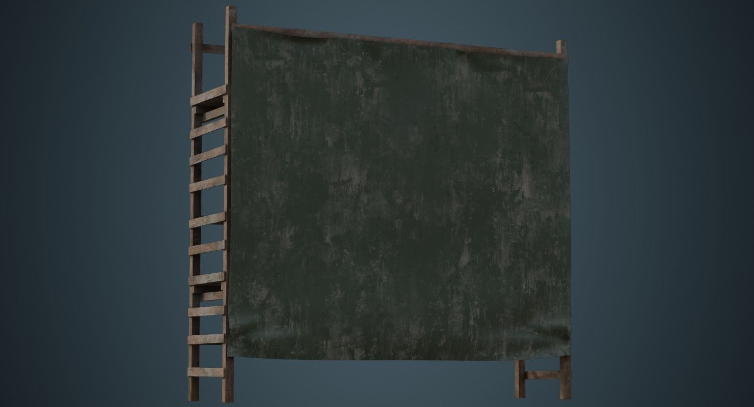 Scaffold 3B Low-poly 3D model_3