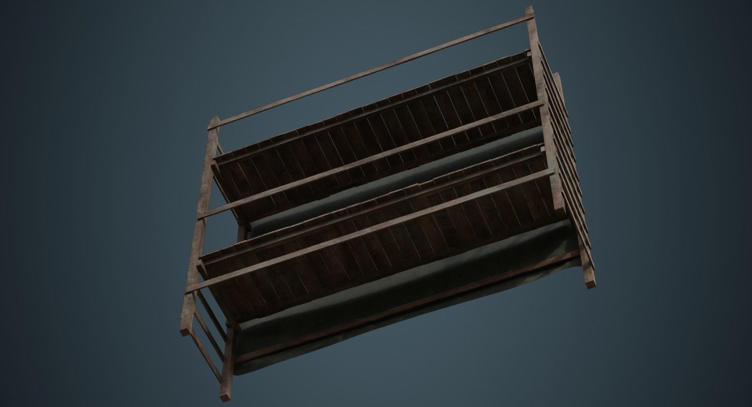 Scaffold 3B Low-poly 3D model_4