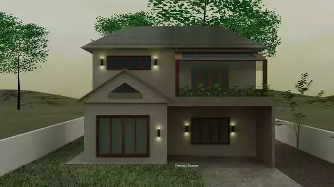 The tropical meadow house