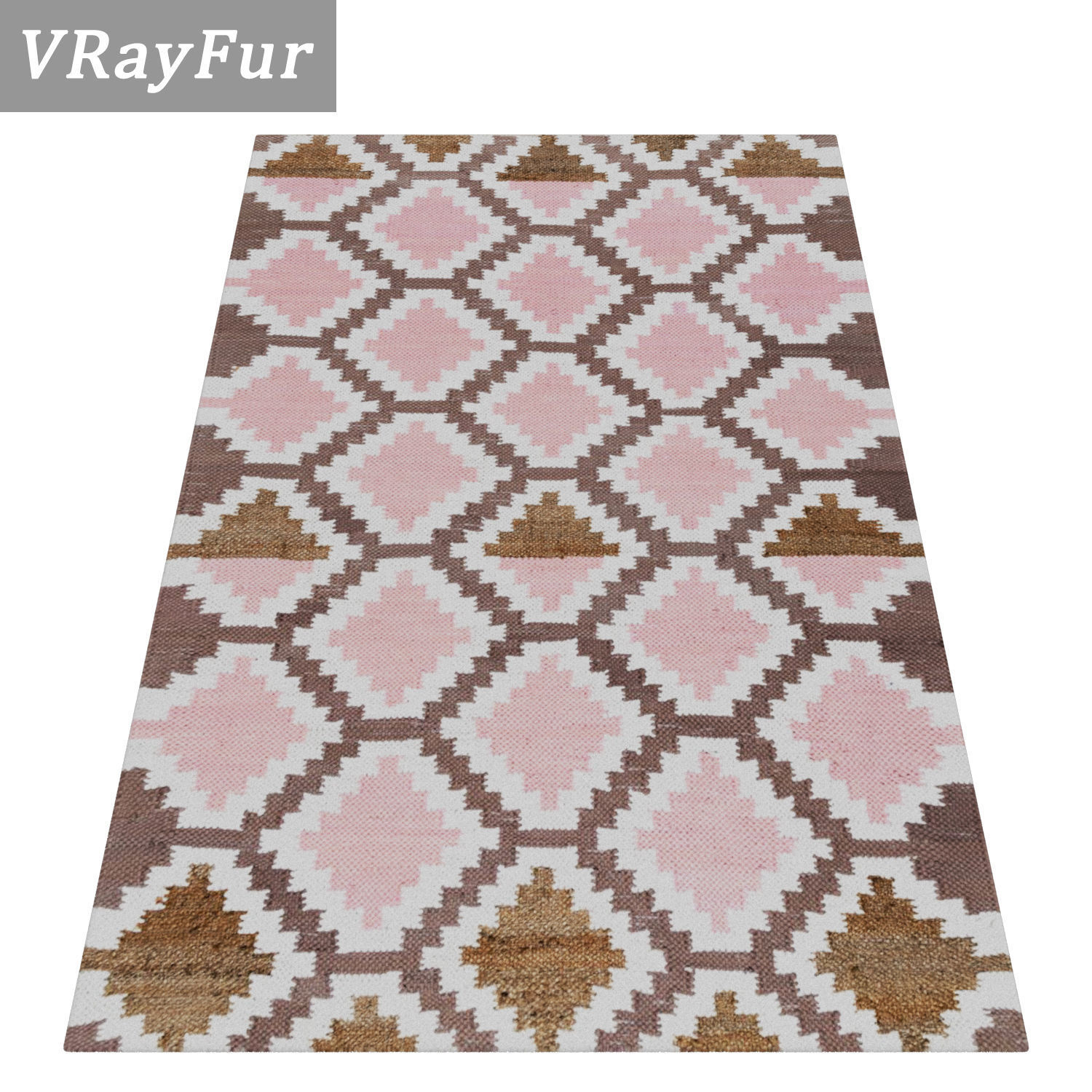 Rug Set 1626 3D model_2