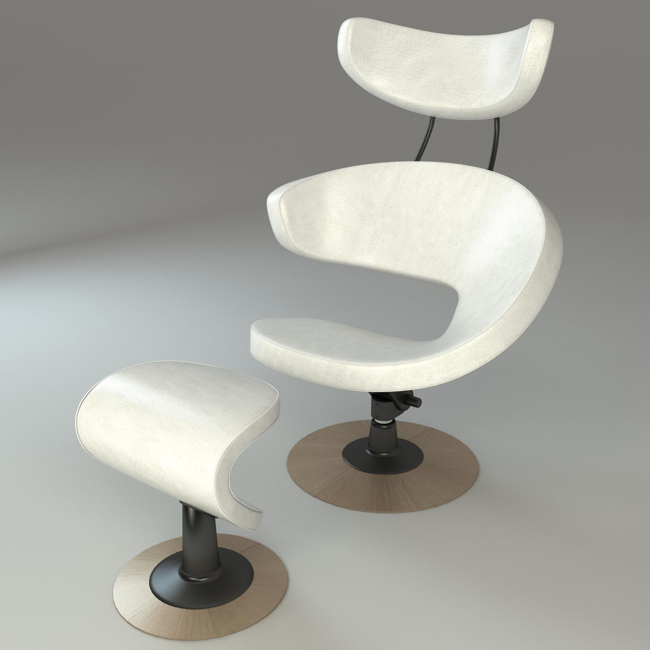 chair Varier Peel 3D model_3