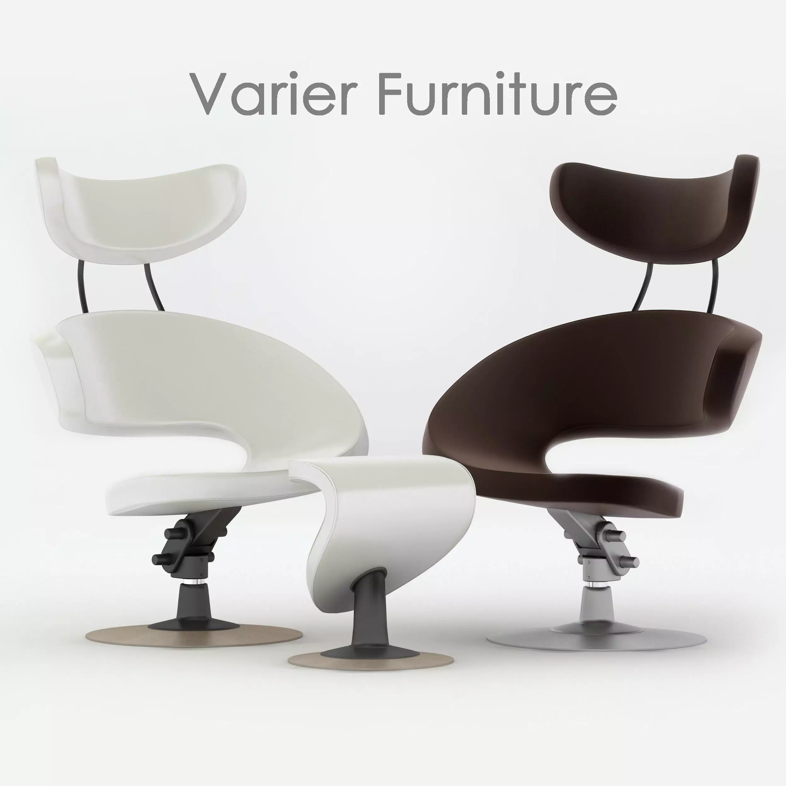 chair Varier Peel 3D model_0