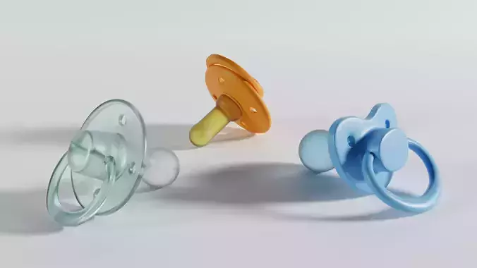 Pacifier three pacifiers