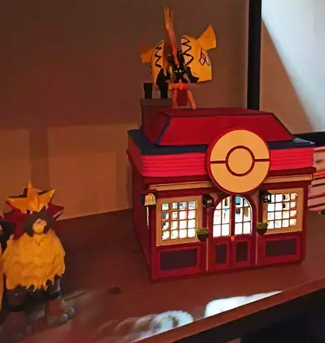 Pokemon Center Sword  Shield 3D print model