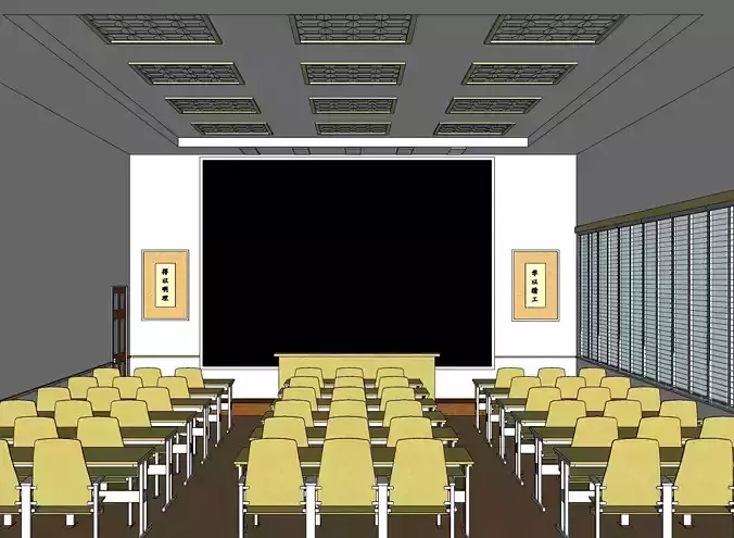 Office-Teaching Building-Canteen 05