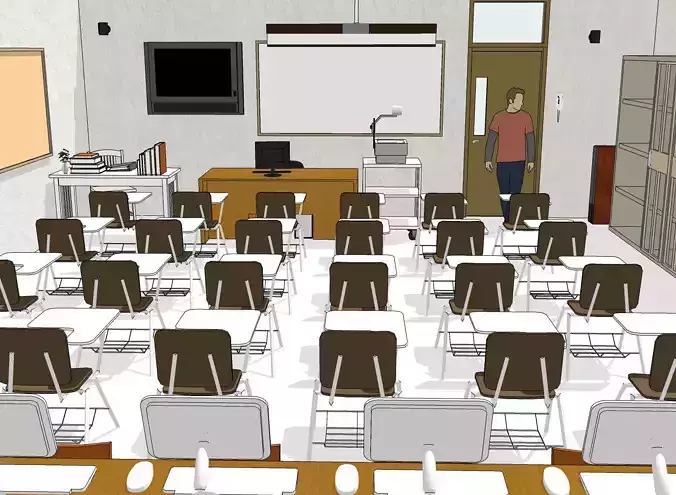 Office-Teaching Building-Canteen 06