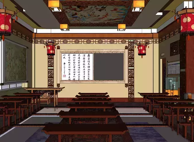 Office-Teaching Building-Canteen 11