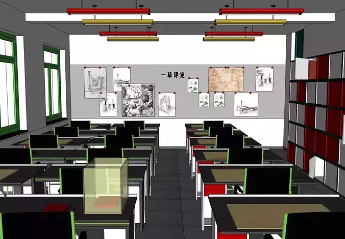 Office-Teaching Building-Canteen 15