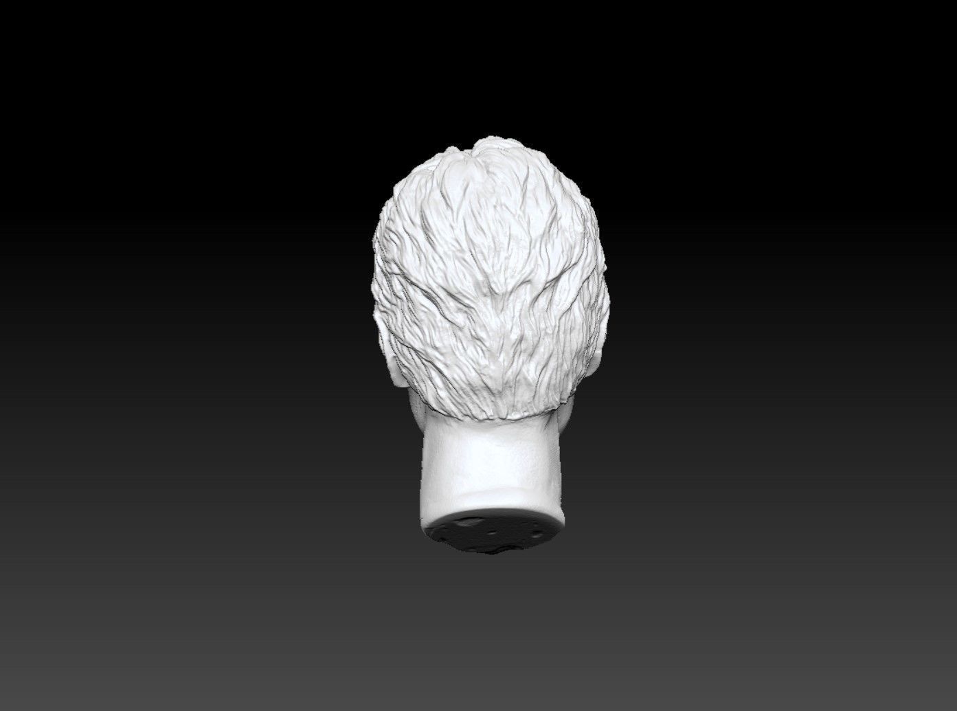 Al Pacino Scarface Head sculpture 3D print model 3D print model_5