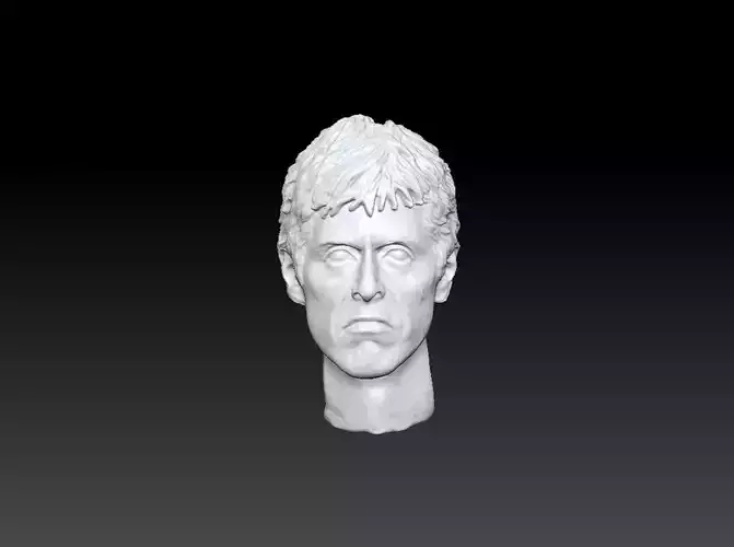 Al Pacino Scarface Head sculpture 3D print model