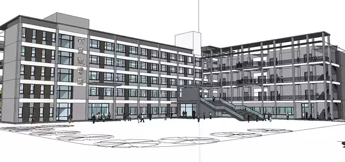 Office-Teaching Building-Canteen 20