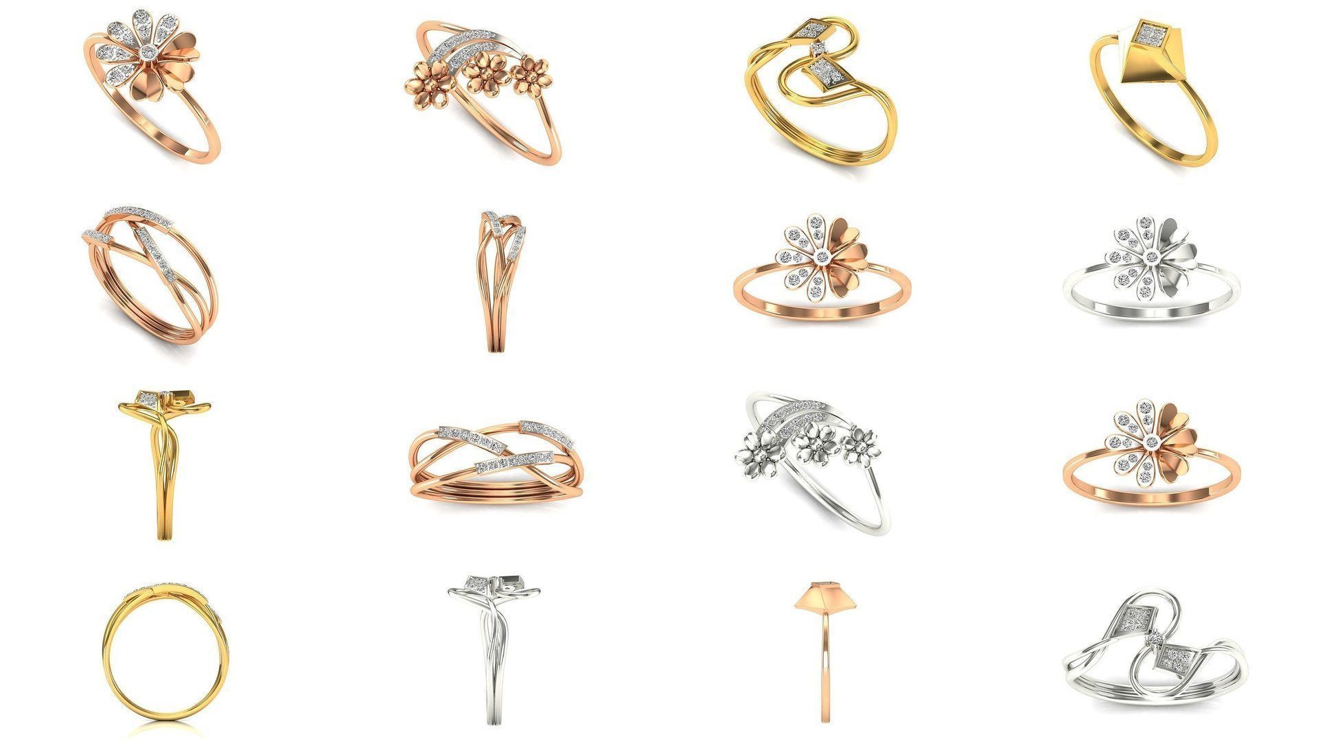 101 Ring 3dm jcd render details bulk collection  _1