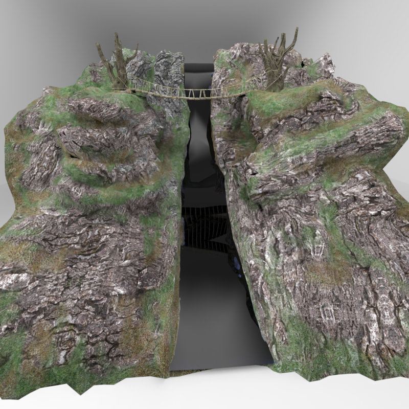Raven Ravine 3D model_1