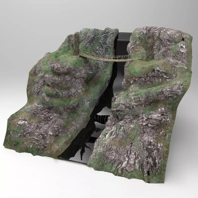 Raven Ravine 3D model_0