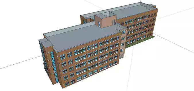 Office-Teaching Building-Canteen 29