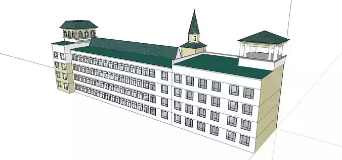 Office-Teaching Building-Canteen 41