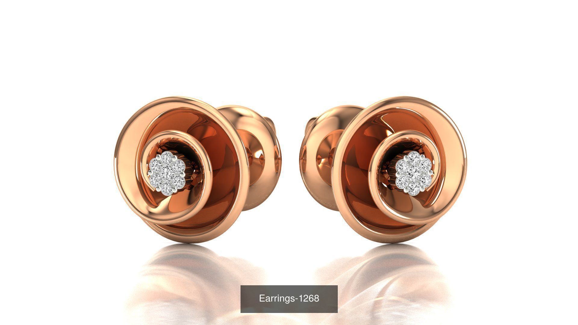 75 Earrings 3dm stl render jcd renders details 3D Model Collection_53