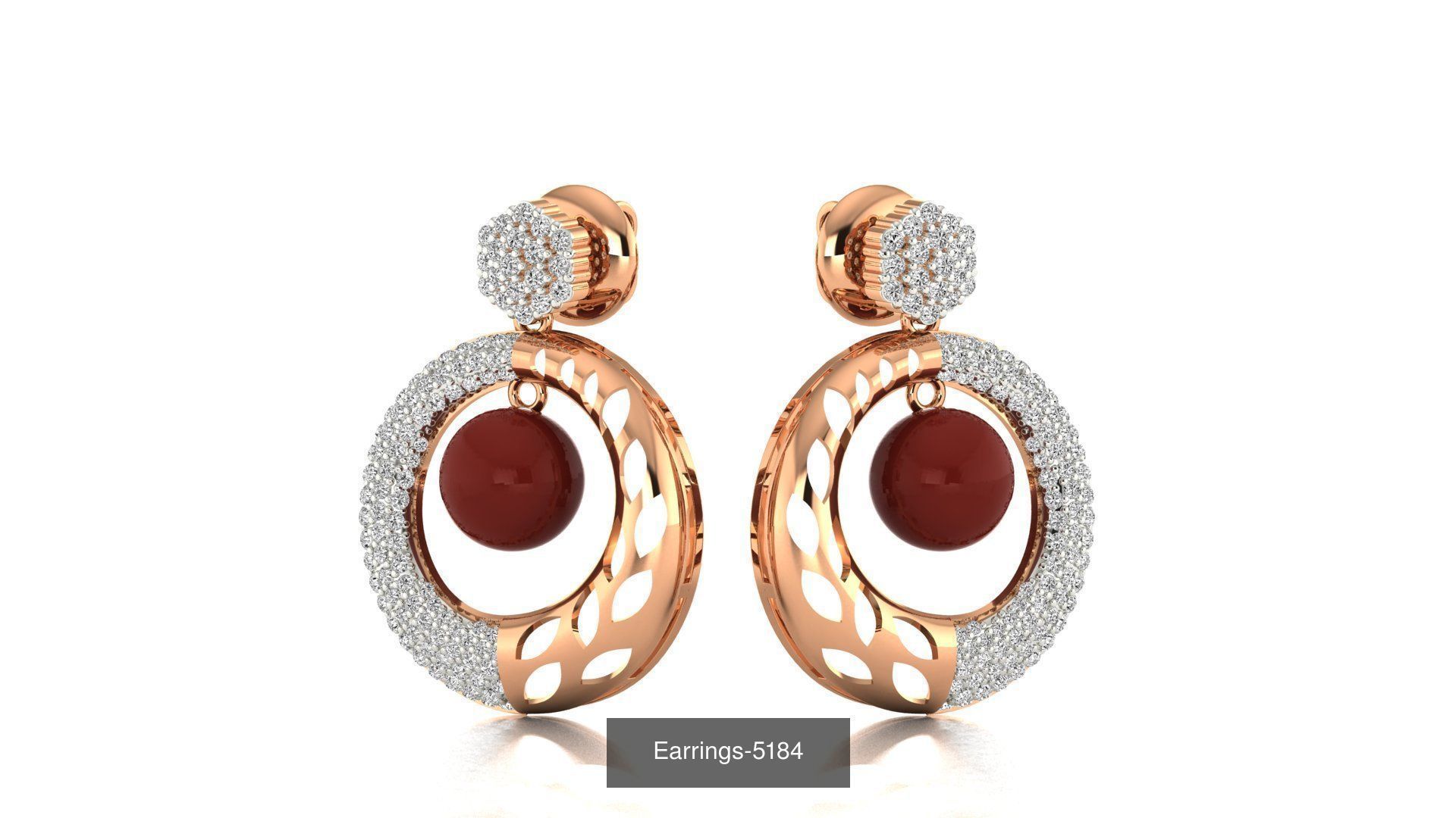 75 Earrings 3dm stl render jcd renders details 3D Model Collection_36