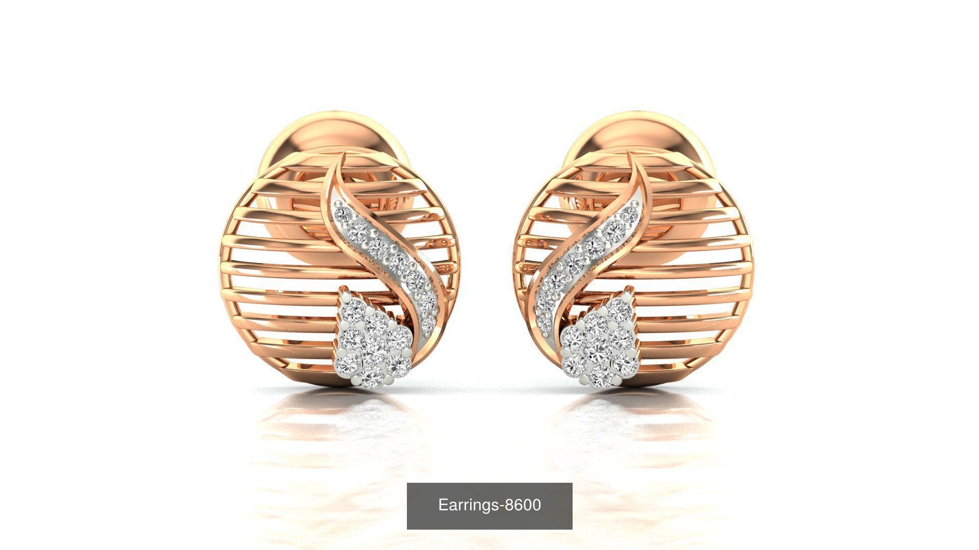 75 Earrings 3dm stl render jcd renders details 3D Model Collection_26