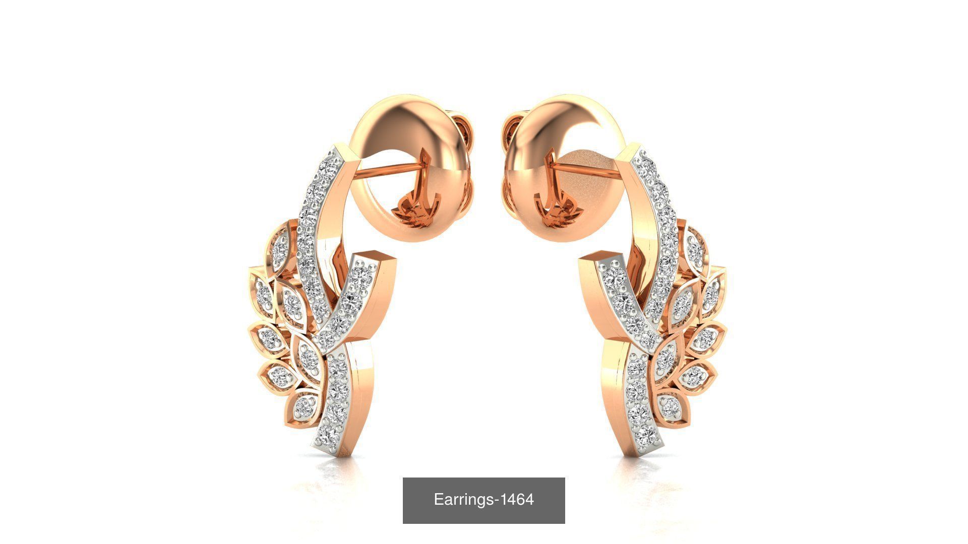 75 Earrings 3dm stl render jcd renders details 3D Model Collection_50