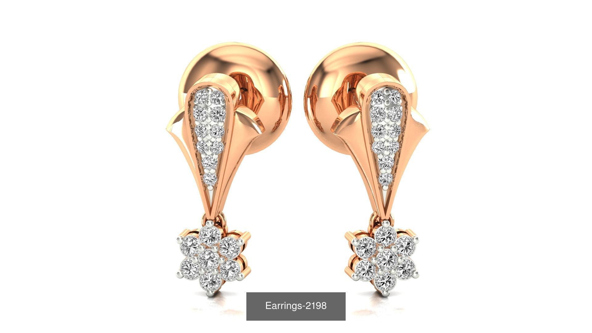 75 Earrings 3dm stl render jcd renders details 3D Model Collection_57