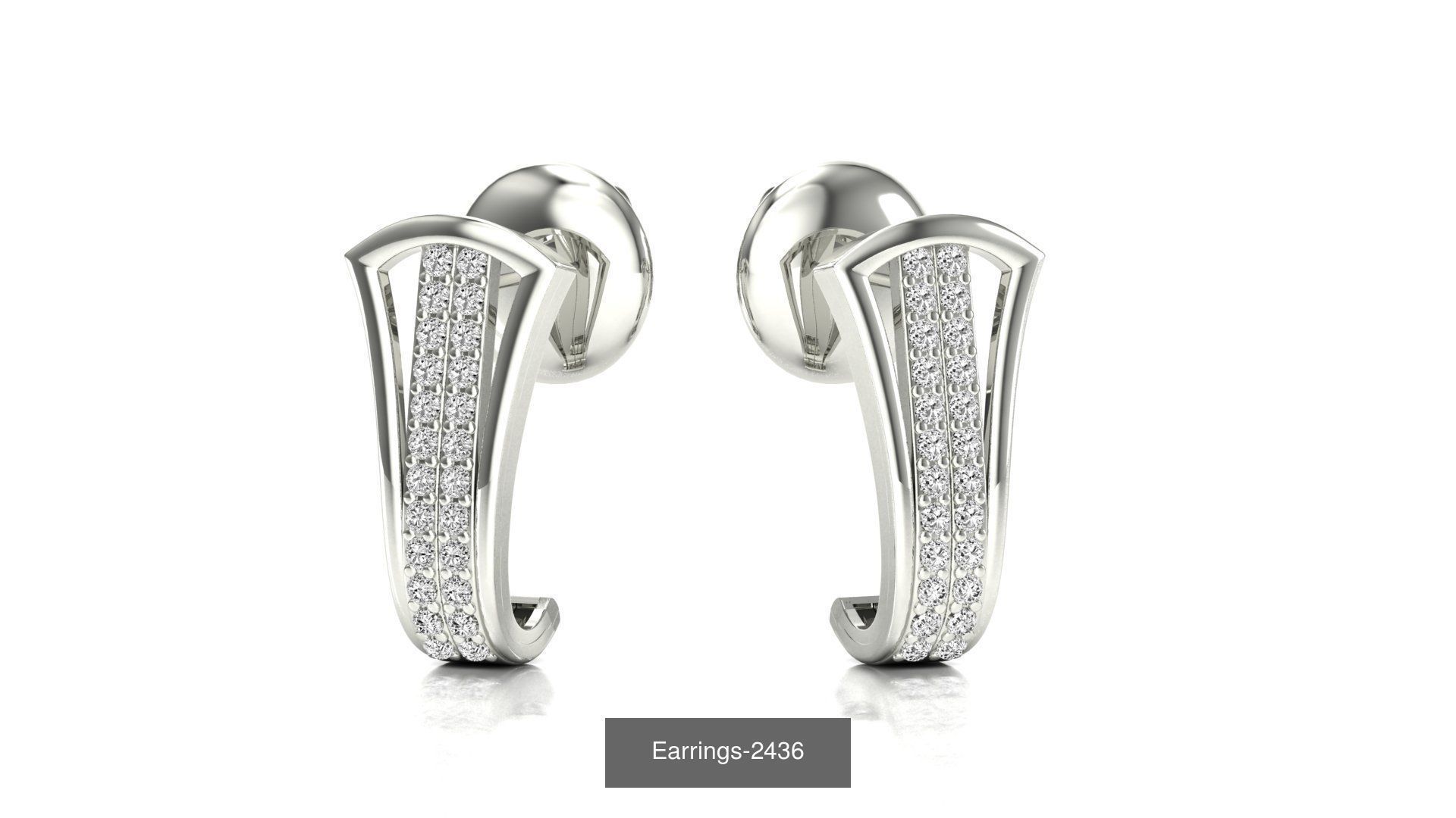 75 Earrings 3dm stl render jcd renders details 3D Model Collection_47