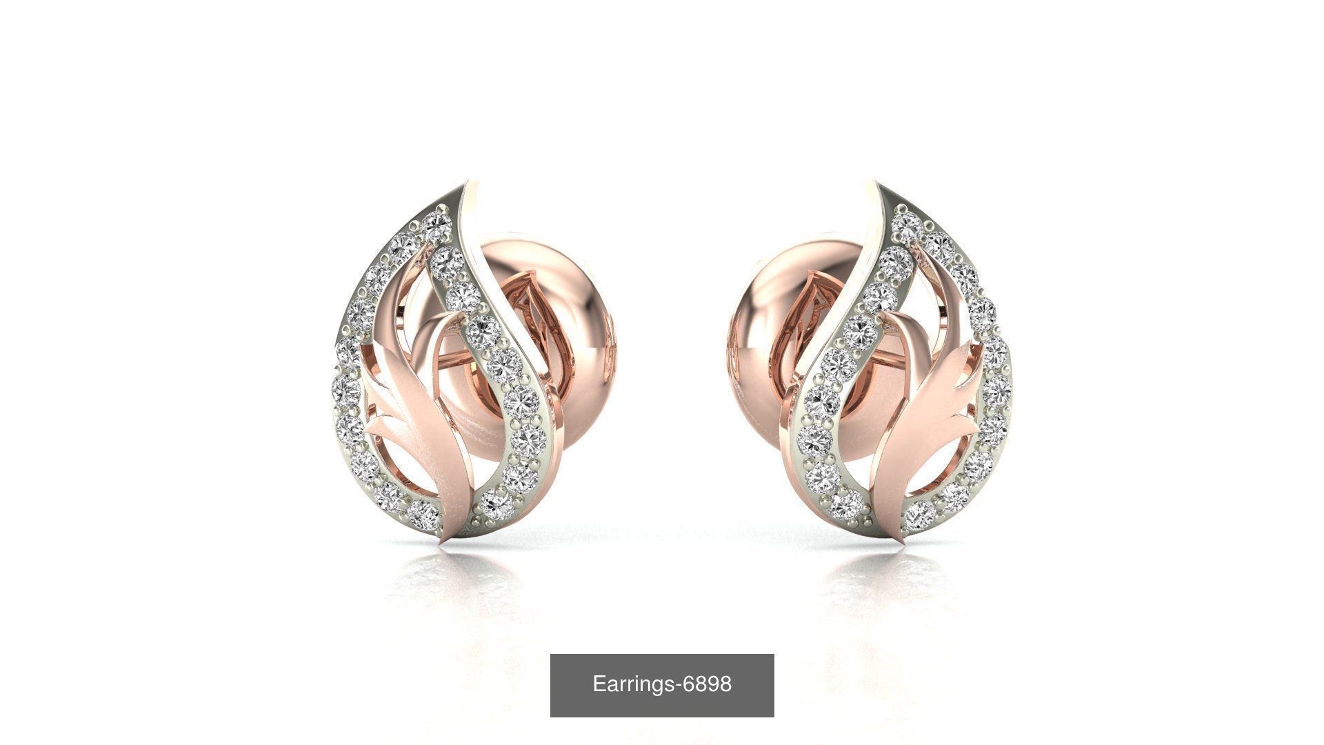 75 Earrings 3dm stl render jcd renders details 3D Model Collection_31