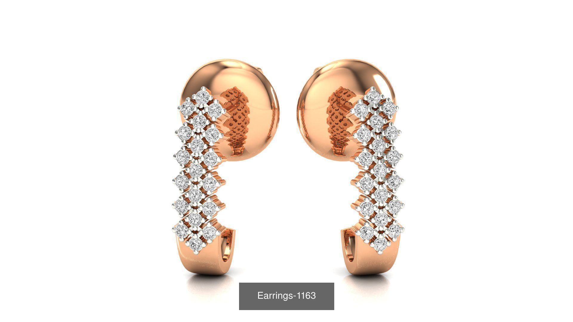 75 Earrings 3dm stl render jcd renders details 3D Model Collection_55