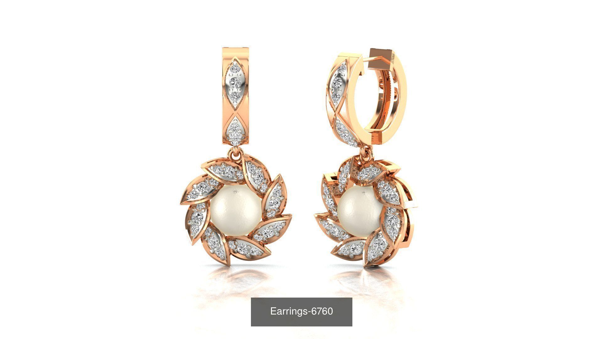 75 Earrings 3dm stl render jcd renders details 3D Model Collection_70