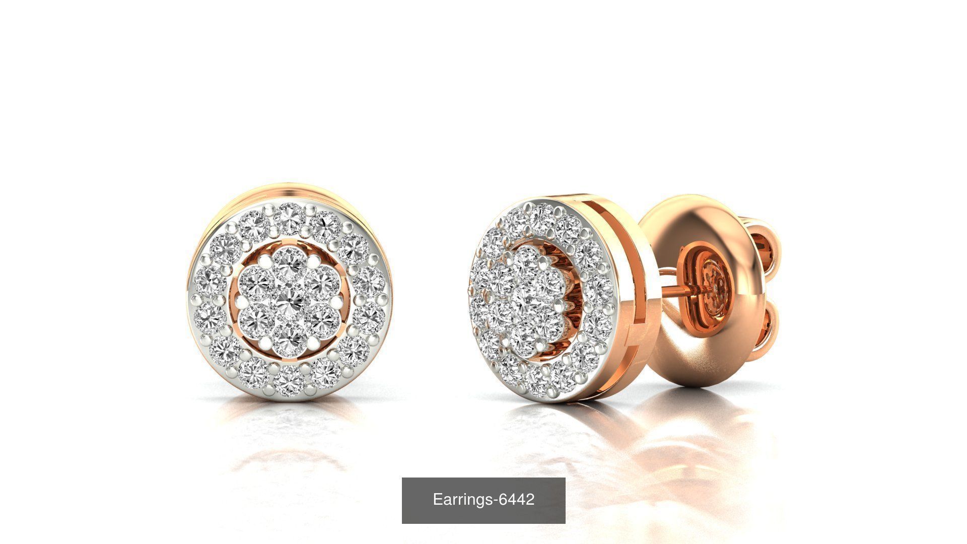 75 Earrings 3dm stl render jcd renders details 3D Model Collection_65