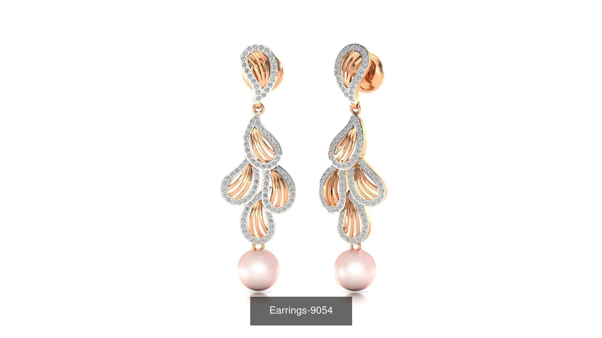 75 Earrings 3dm stl render jcd renders details 3D Model Collection_19