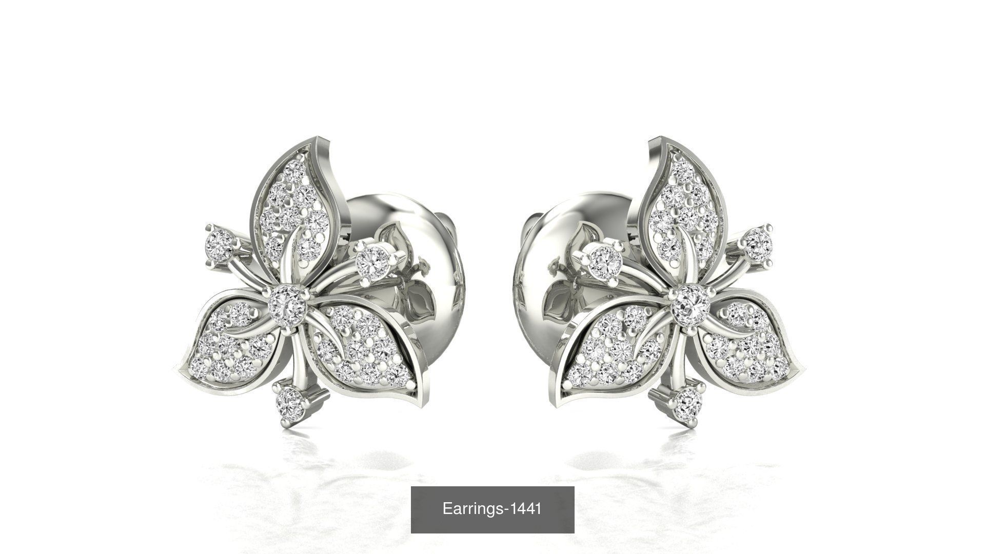 75 Earrings 3dm stl render jcd renders details 3D Model Collection_51