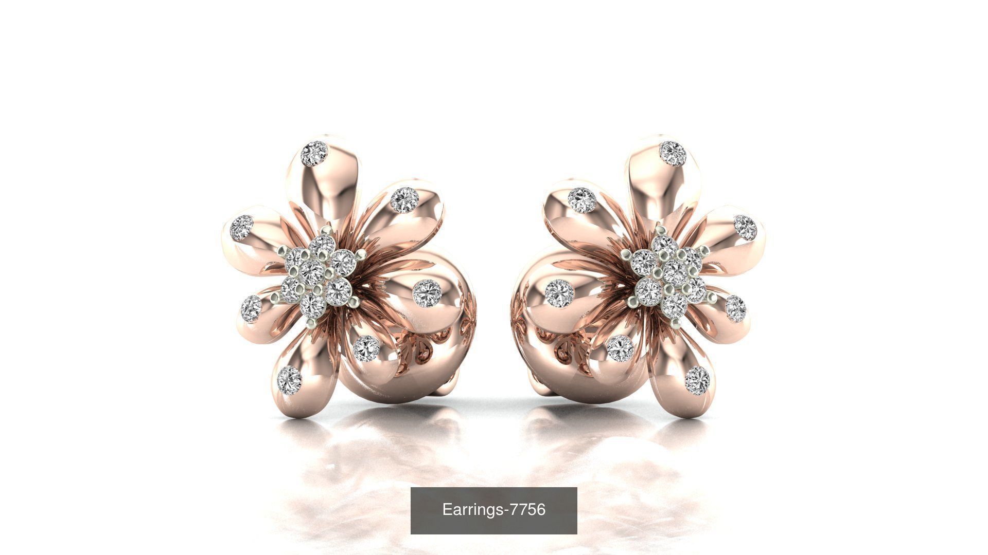 75 Earrings 3dm stl render jcd renders details 3D Model Collection_28