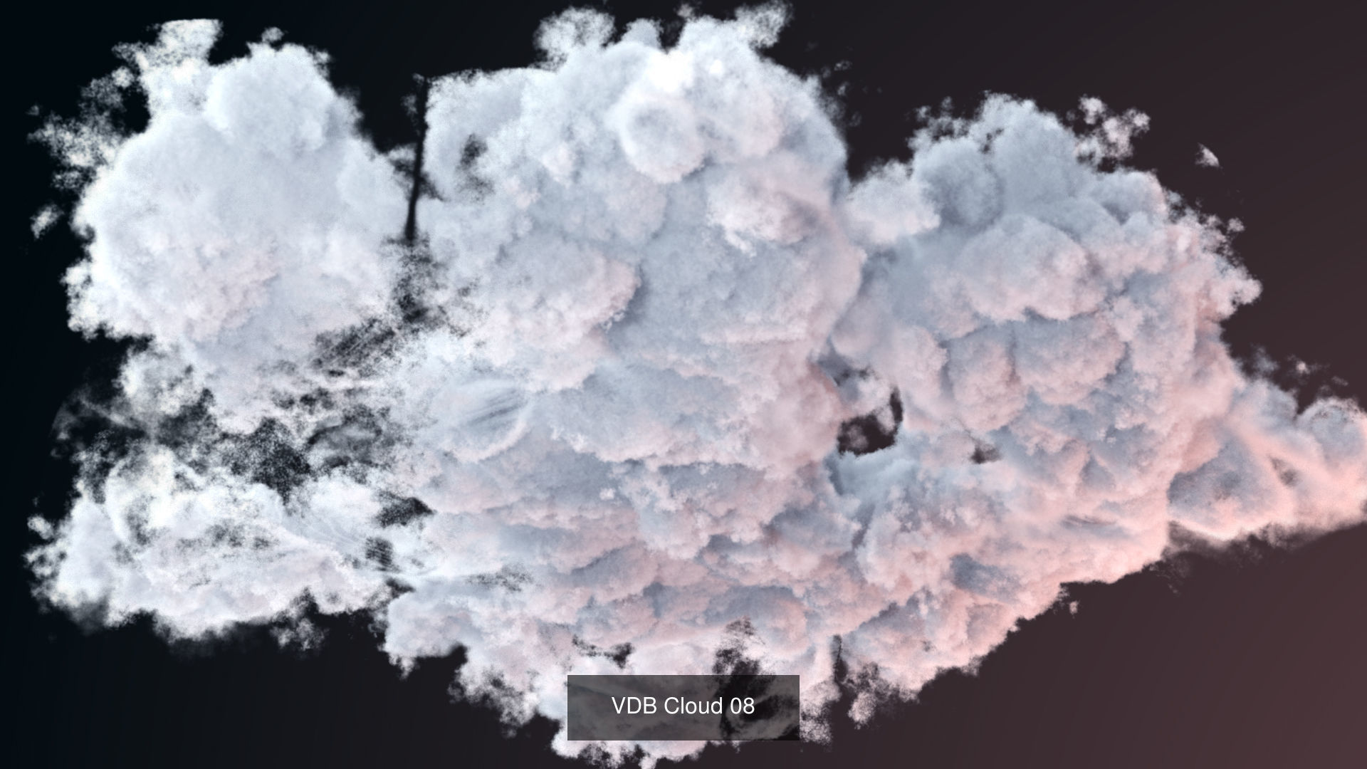 VDB Clouds Pack 10 Items 3D Model Collection_8