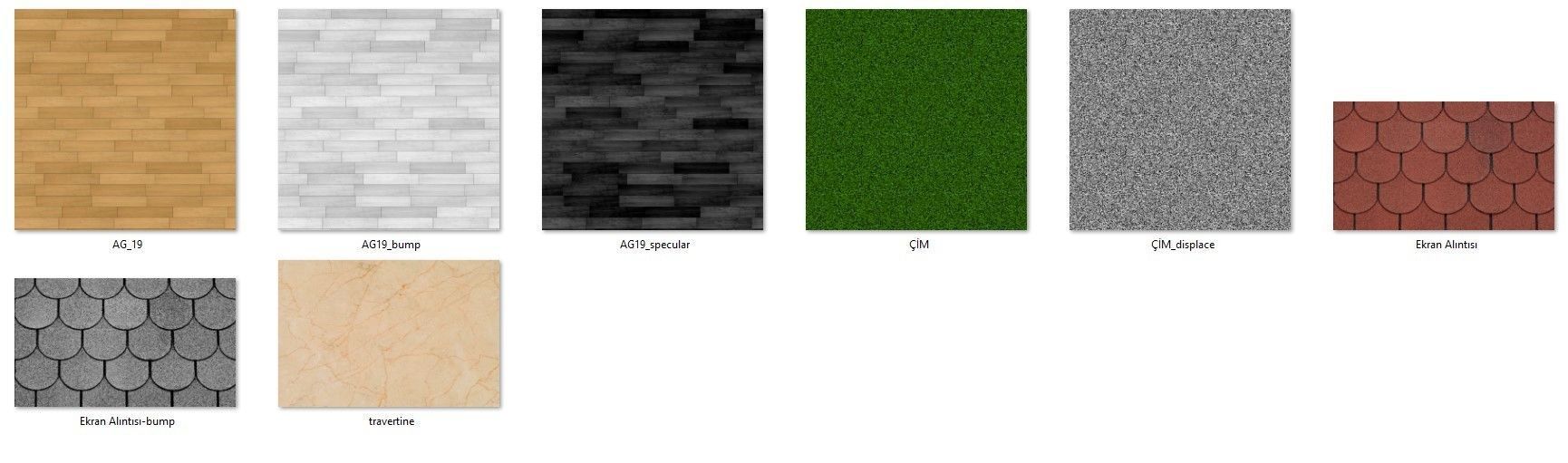 Cafeteria Exterior 3d Low-poly 3D model_9