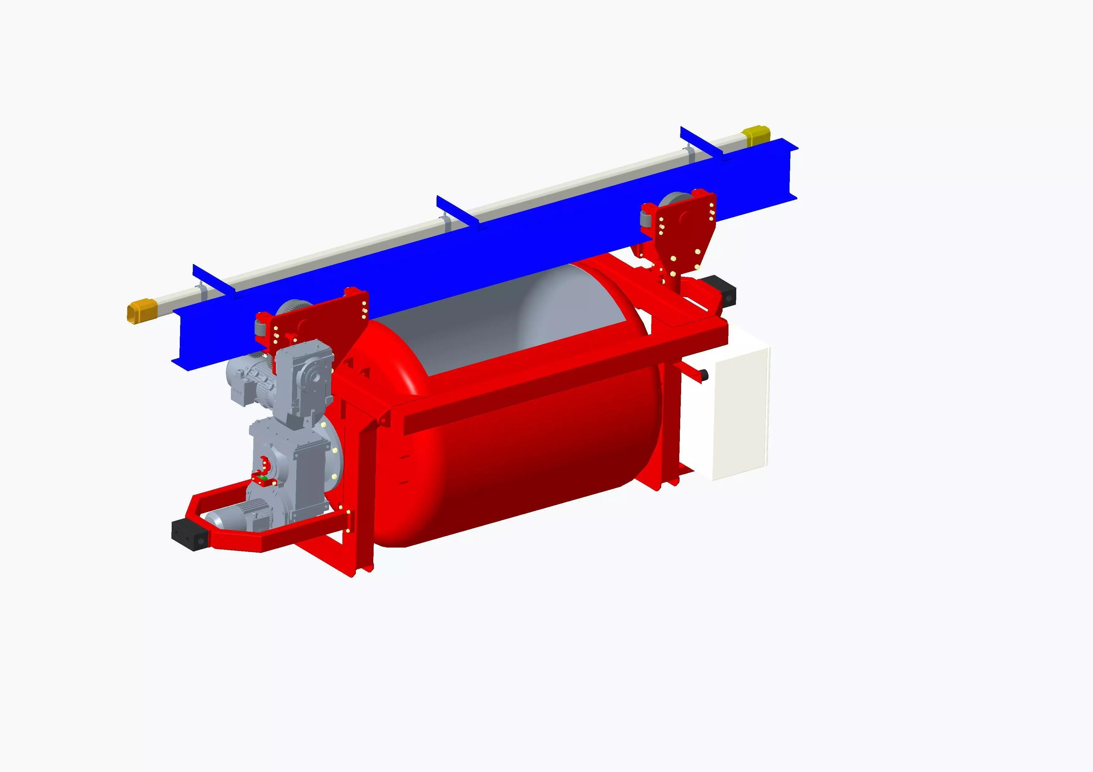 Flying bucket 3D model_0