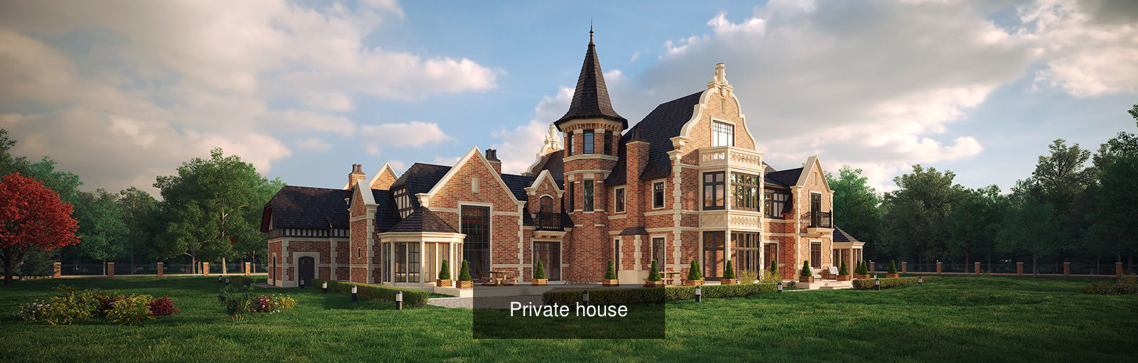 Private houses pack 3D Model Collection_6