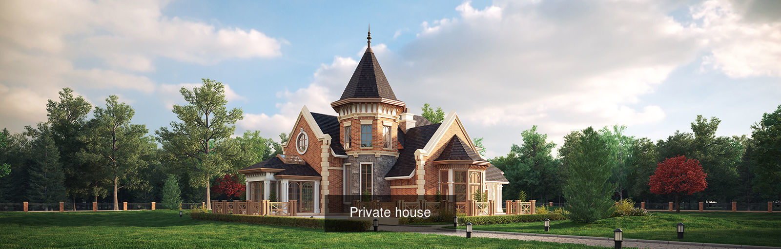 Private houses pack 3D Model Collection_2