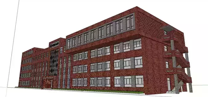 Office-Teaching Building-Canteen 48