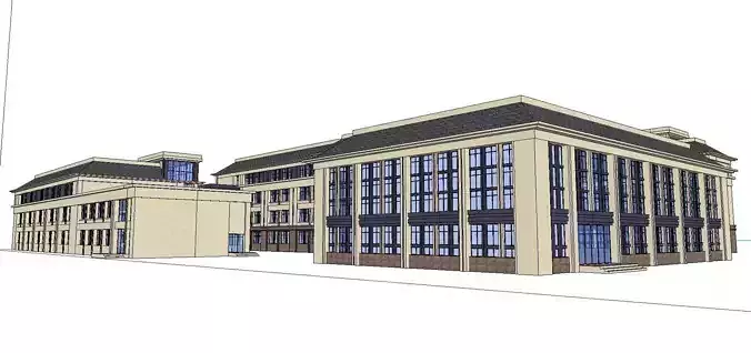 Office-Teaching Building-Canteen 49