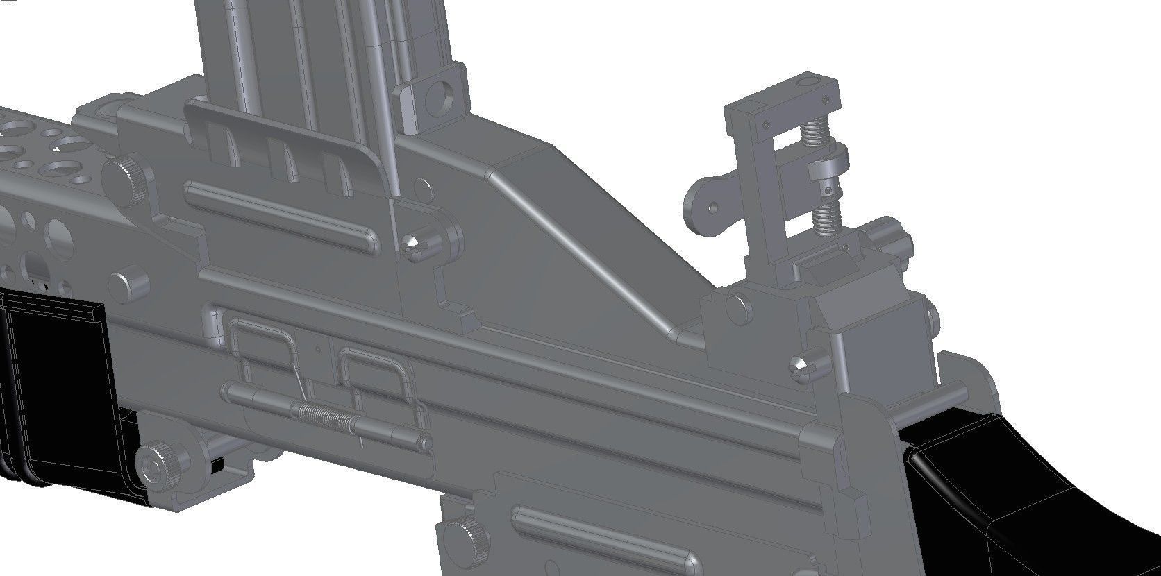 Stoner 63 LMG 3D model_11
