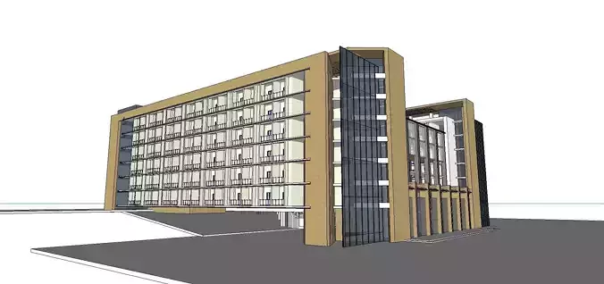 Office-Teaching Building-Canteen 55